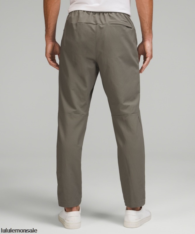 Lululemon Deutschland DELULU673 | Lululemon Deutschland Grau Salbei New Venture Hosen Twill Stoff